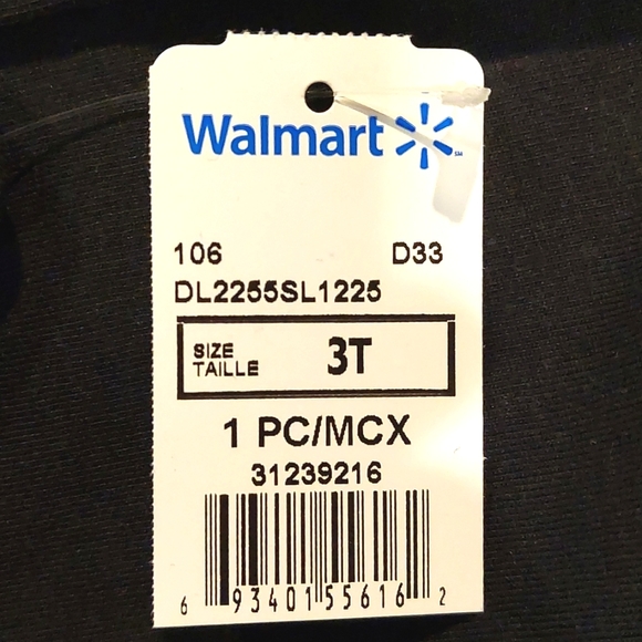 π₯SALEπ₯*HP* Supergirl I'm My Own Hero Black Short Sleeved Tee NWT Sizes 4T - Picture 6 of 6